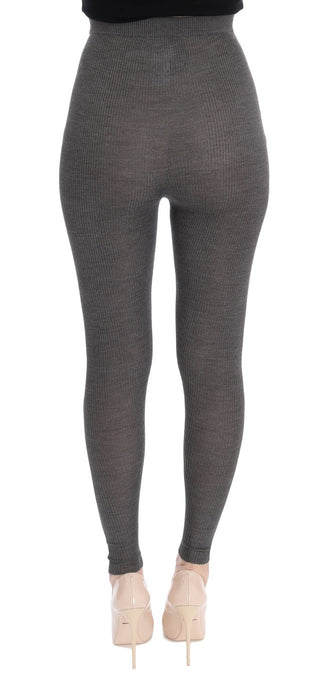 Elegant High Waist Cashmere Tights Pants - Luxury for You