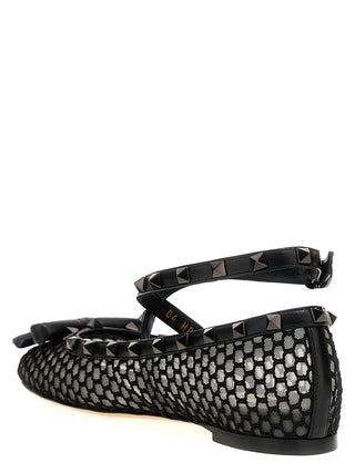 Valentino Garavani Rockstud Ballet Flats