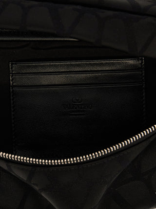 Valentino Garavani Black Iconographe Belt Bag