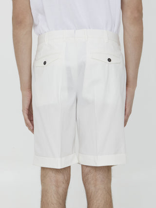 Seersucker Bermuda Shorts