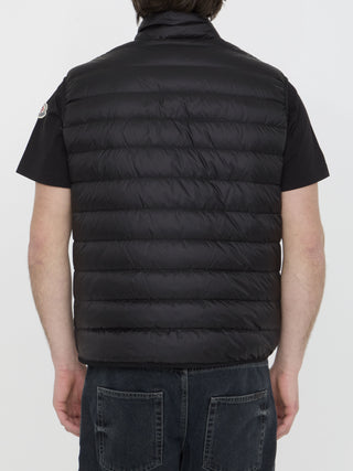 Padded Vest With Logo