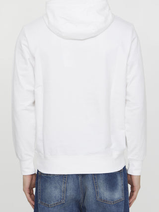 White Cotton Hoodie