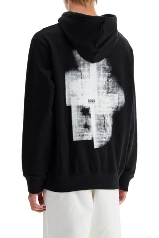 Hooded Sweatshirt With Graphic Print