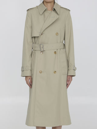 Trench Coat In Cotton Blend