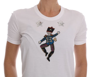 Sequined Fairy Tale Cotton T-shirt - Luxury for You