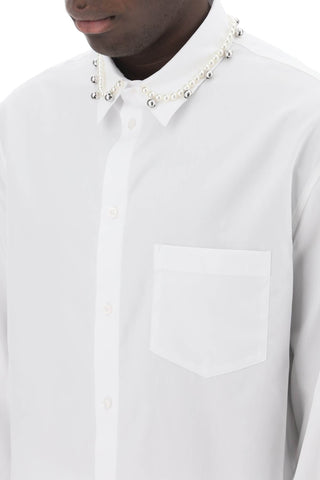 Shirt With Pearls And Bells