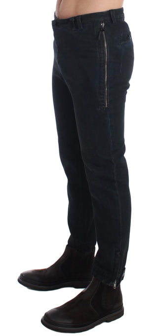 Chic Blue Slim Fit Denim Jeans - Luxury for You