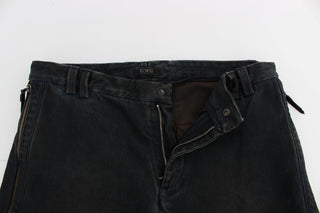 Chic Blue Slim Fit Denim Jeans - Luxury for You