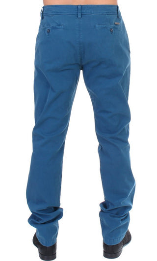 Elegant Straight Fit Cotton Chinos - Luxury for You