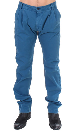 Elegant Straight Fit Cotton Chinos - Luxury for You