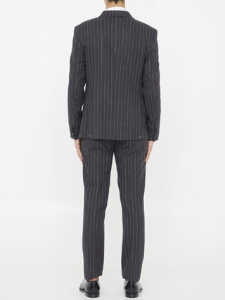 Pinstriped Two-piece Suit