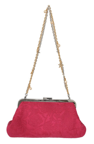 Elegant Evening Party Clutch In Pink