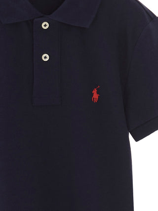 Embroidered Logo Polo Shirt