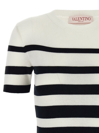 Valentino Striped Sweater