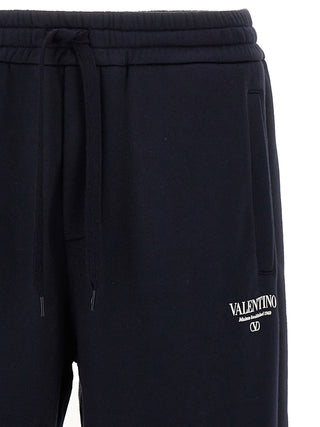 Valentino Logo Print Joggers