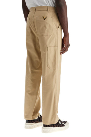 Stretch Canvas Cargo Pants For Men.