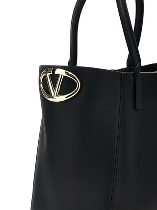 Valentino Garavani Vlogo Side Shopping Bag