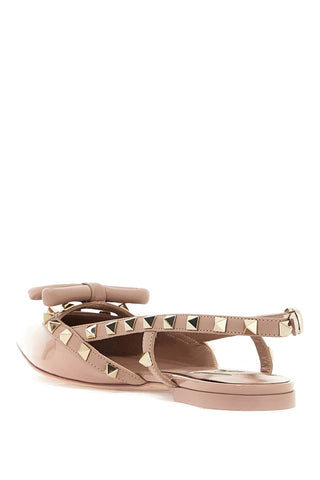 Rockstud Bow Slingback Baller