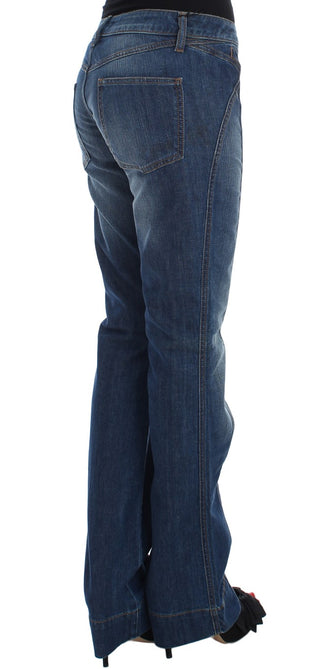 Chic Boot Cut Blue Wash Denim - Luxury for You