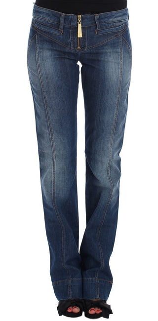 Chic Boot Cut Blue Wash Denim - Luxury for You