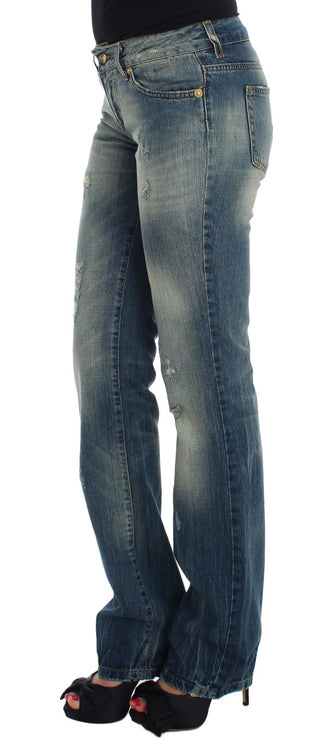 Sleek Flair Leg Low Waist Denim - Luxury for You