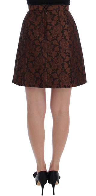 Elegant Brocade Bubble Skirt - Luxury for You