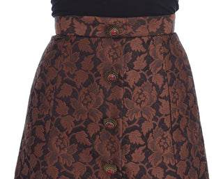 Elegant Brocade Bubble Skirt - Luxury for You