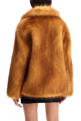 Short Janice Coat In Faux Fur