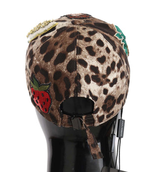 Elegant Sequined Leopard Baseball Cap - Luxury for You