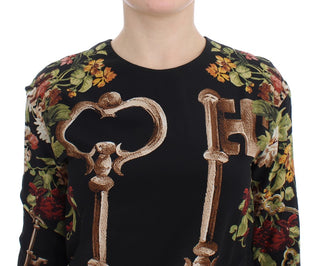 Elegant Medieval Print Silk Blouse - Luxury for You