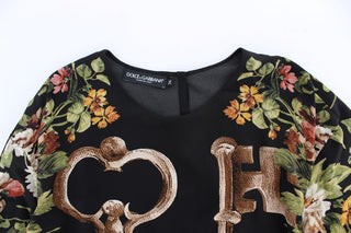 Elegant Medieval Print Silk Blouse - Luxury for You