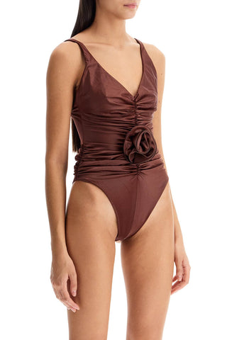 Ruffled One-piece Swimsuit With