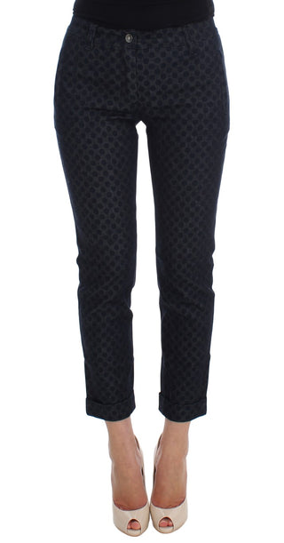 Chic Polka Dotted Capris Jeans - Luxury for You