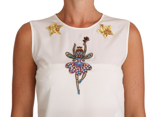 Enchanted Crystal-embellished Silk Blouse - Luxury for You