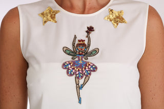 Enchanted Crystal-embellished Silk Blouse - Luxury for You