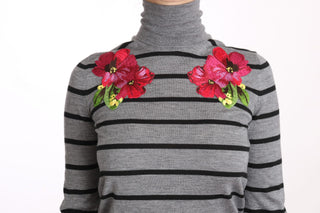 Elegant Embroidered Cashmere-silk Sweater - Luxury for You