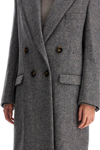 Maxi Tweed Coat In