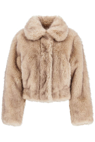 Lena Faux Fur Bomber Jacket