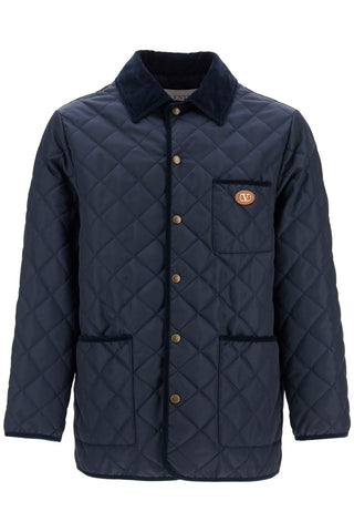 Quilted Jacket With Vlogo