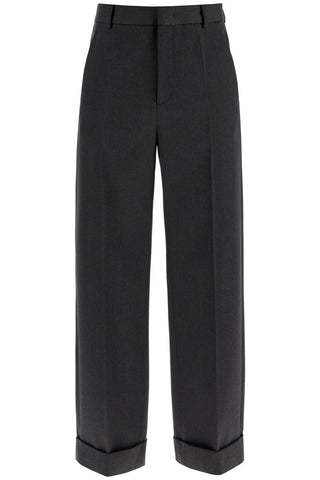 Grain De Poudre Trousers With