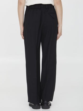 Black Wool Pants