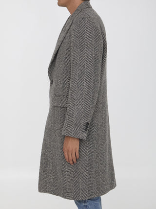 Coat In Virgin Wool