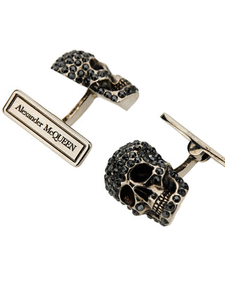 Crystal Skull Cufflinks