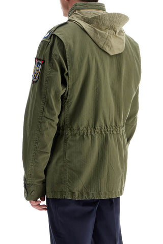 Herringbone Military Jacket