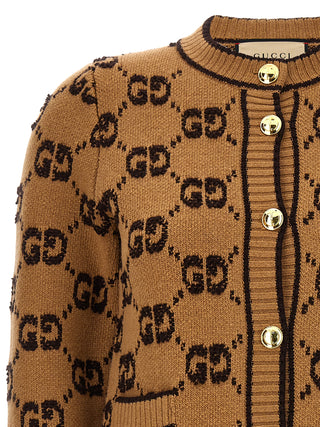 Gg Tweed Bouclè Cardigan