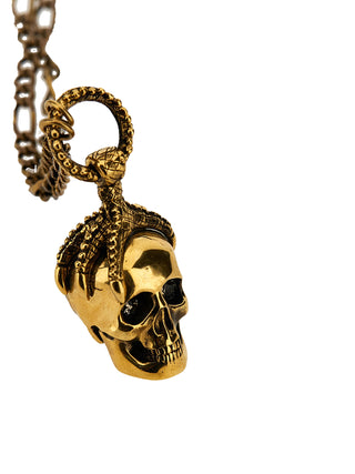 Victorian Skull Necklace