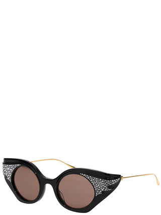 Cat Eye Sequin Sunglasses.