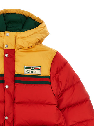 Hooded Logo Puffer Jacket