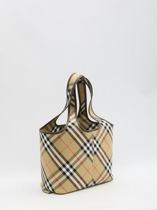 Small Check Tote Bag