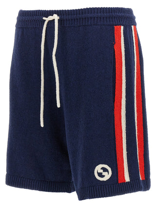 Terry Band Bermuda Shorts